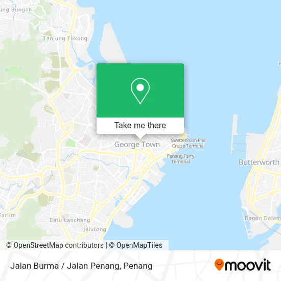 Jalan Burma / Jalan Penang map