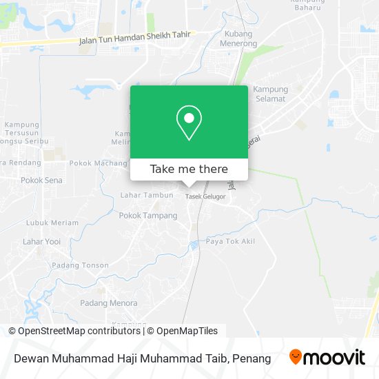 Dewan Muhammad Haji Muhammad Taib map