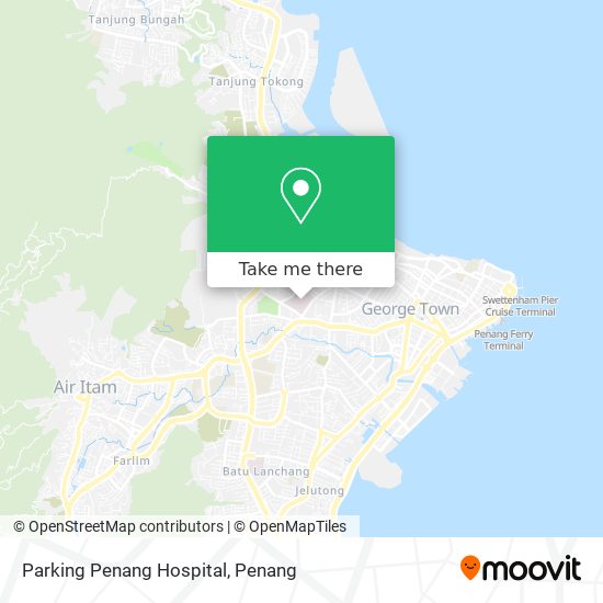 Peta Parking Penang Hospital