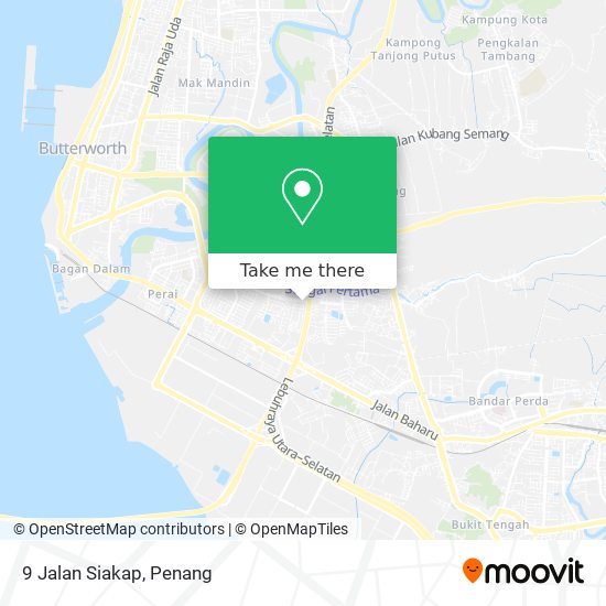 9 Jalan Siakap map