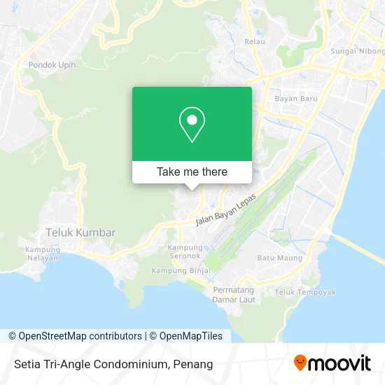 Setia Tri-Angle Condominium map