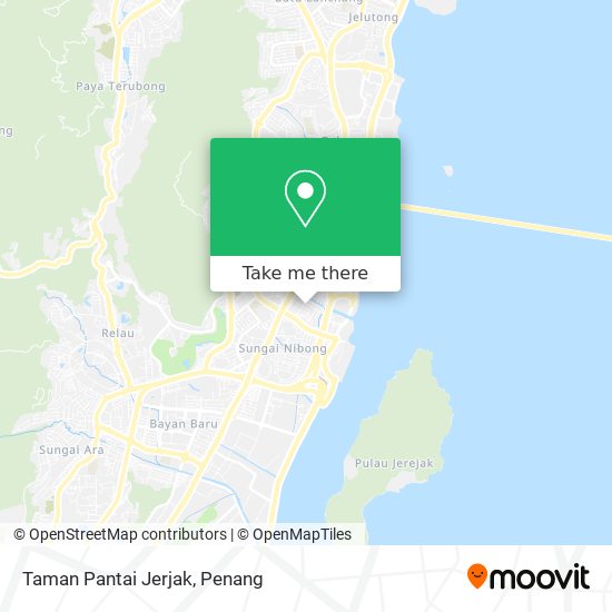 Peta Taman Pantai Jerjak