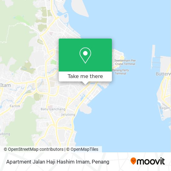 Apartment Jalan Haji Hashim Imam map