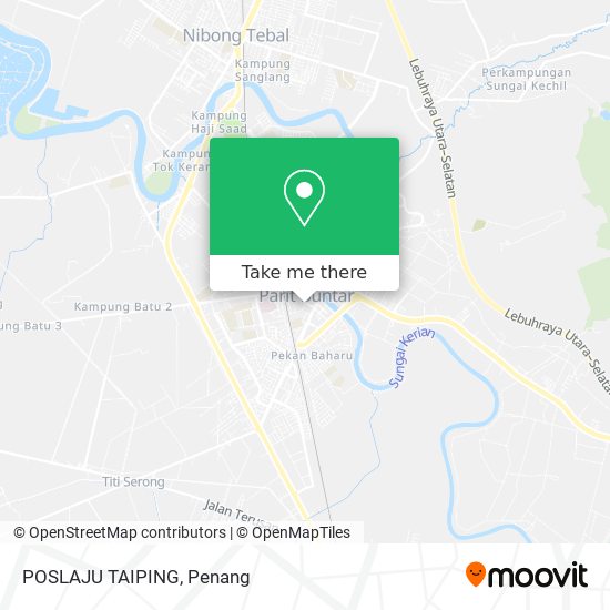 Peta POSLAJU TAIPING