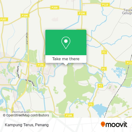 Kampung Terus map