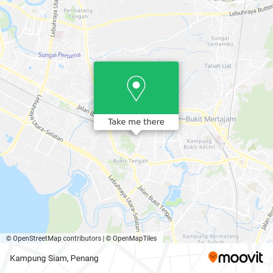 Peta Kampung Siam