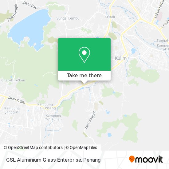 GSL Aluminium Glass Enterprise map