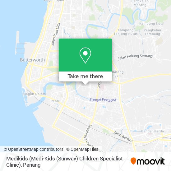 How To Get To Medikids Medi Kids Sunway Children Specialist Clinic In Pulau Pinang By Bus Or Ferry