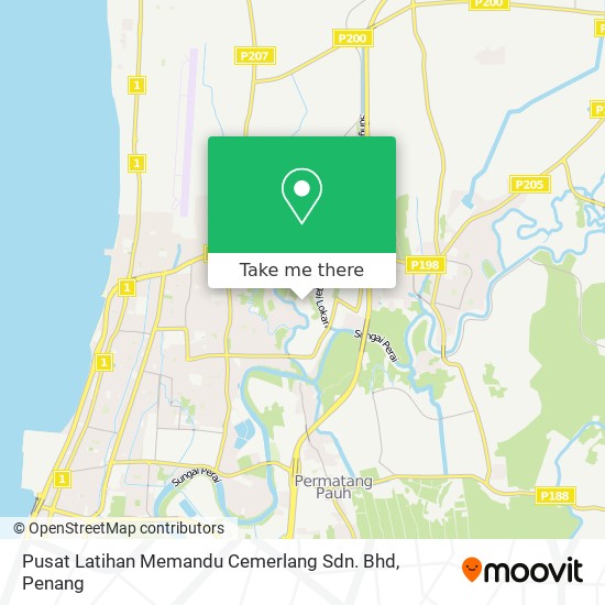 Pusat Latihan Memandu Cemerlang Sdn. Bhd map