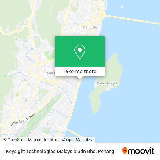 Keysight Technologies Malaysia Sdn Bhd map