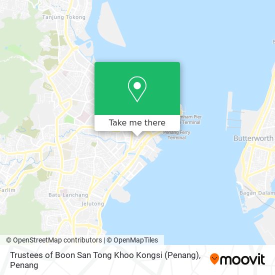Trustees of Boon San Tong Khoo Kongsi (Penang) map