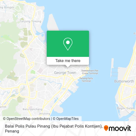 Balai Polis Pulau Pinang (Ibu Pejabat Polis Kontijen) map