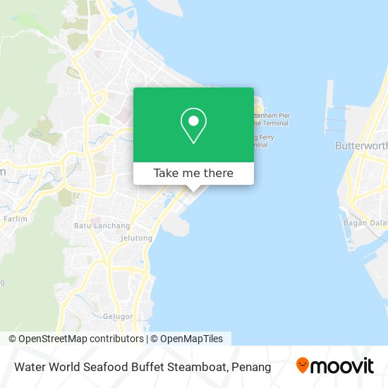Water World Seafood Buffet Steamboat map