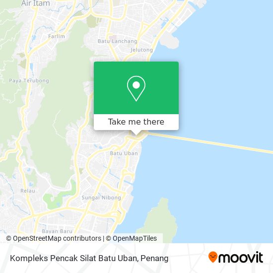 Kompleks Pencak Silat Batu Uban map