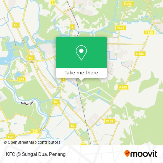 KFC @ Sungai Dua map