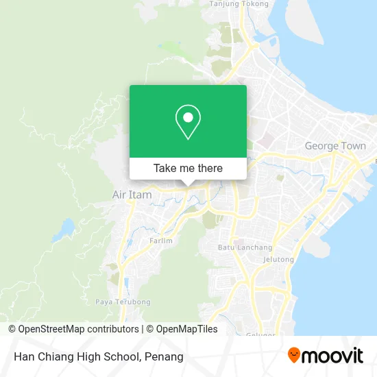 Han Chiang High School map