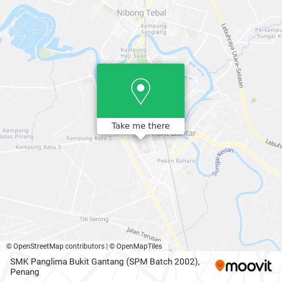 Peta SMK Panglima Bukit Gantang (SPM Batch 2002)