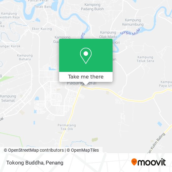 Tokong Buddha map