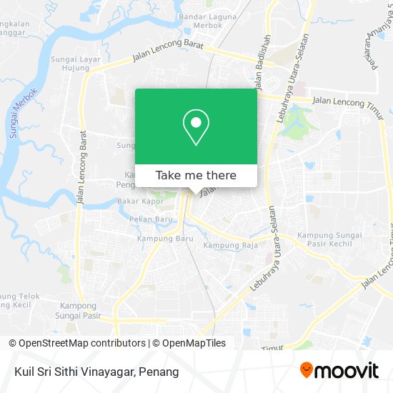 Kuil Sri Sithi Vinayagar map