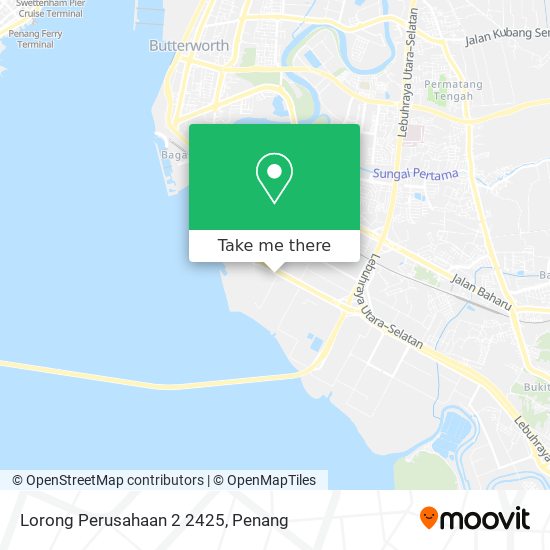 Lorong Perusahaan 2 2425 map