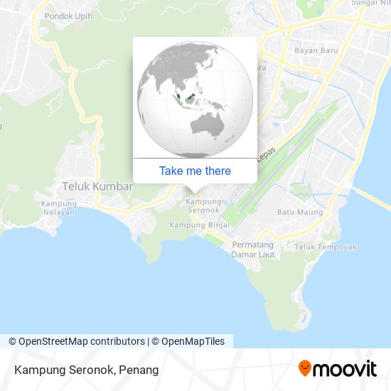 Kampung Seronok map