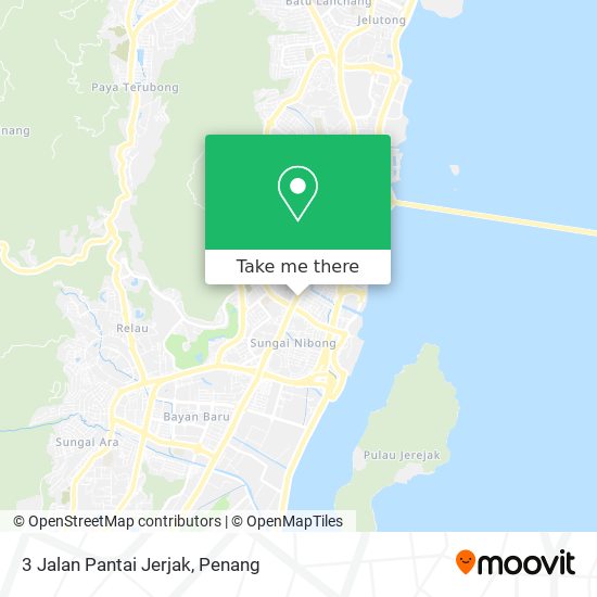 Peta 3 Jalan Pantai Jerjak