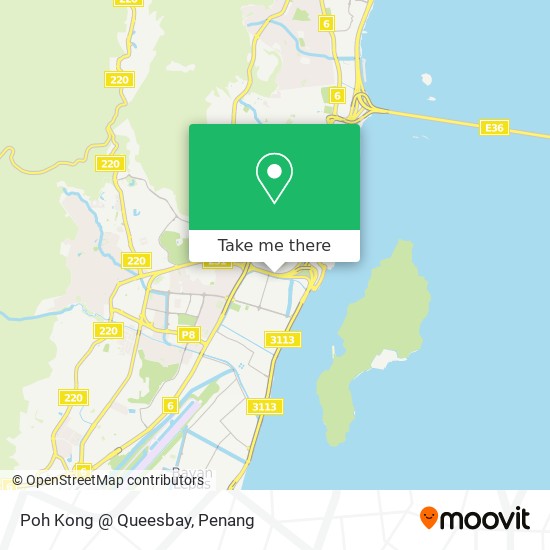 Poh Kong @ Queesbay map