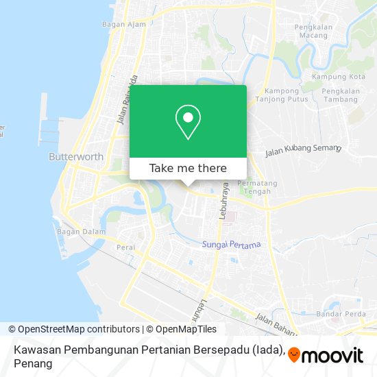 Kawasan Pembangunan Pertanian Bersepadu (Iada) map