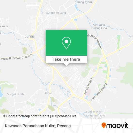 Peta Kawasan Perusahaan Kulim