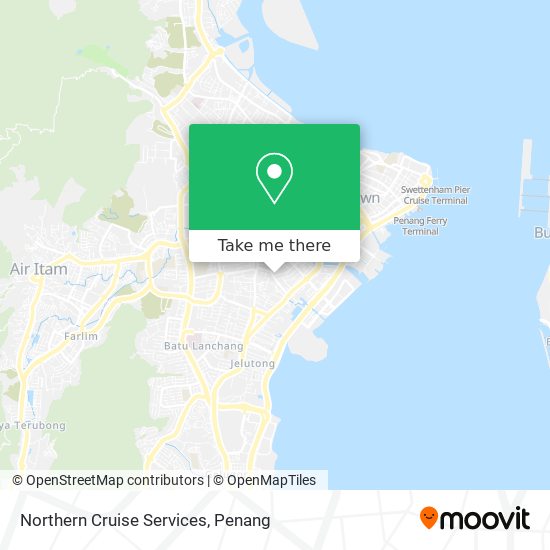 Northern Cruise Services map