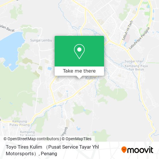 Toyo Tires Kulim （Pusat Service Tayar Yhl Motorsports） map