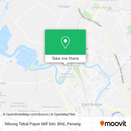 Nibong Tebal Paper Mill Sdn. Bhd. map