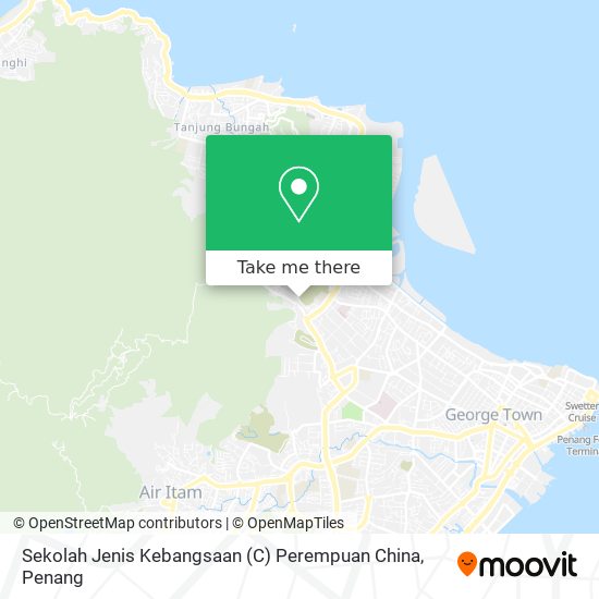 Sekolah Jenis Kebangsaan (C) Perempuan China map