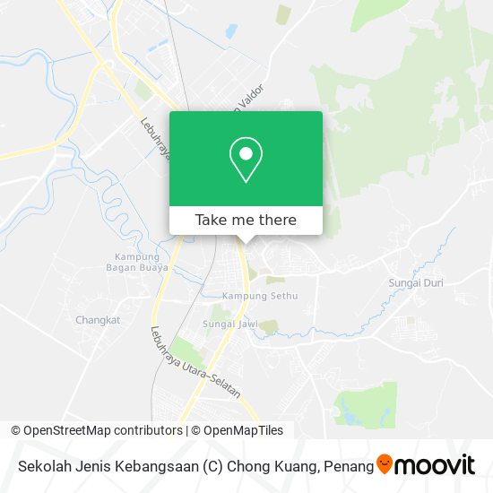 Peta Sekolah Jenis Kebangsaan (C) Chong Kuang