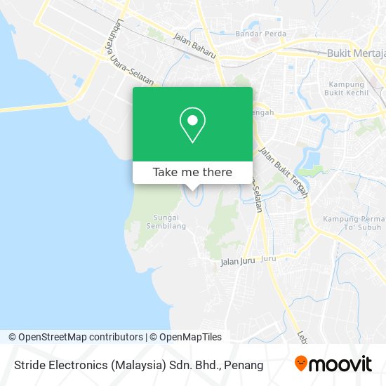 Stride Electronics (Malaysia) Sdn. Bhd. map