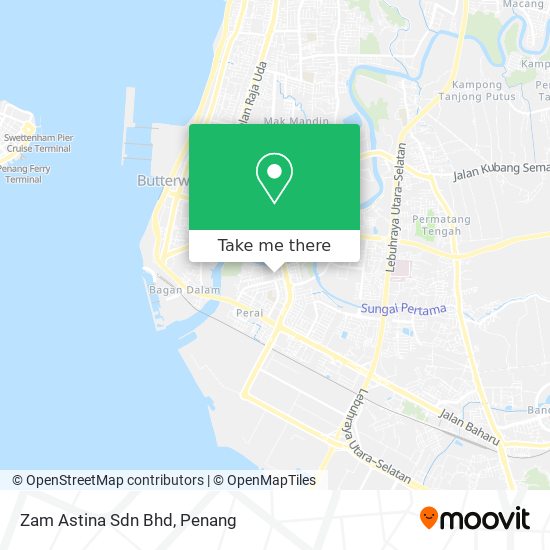 Zam Astina Sdn Bhd map