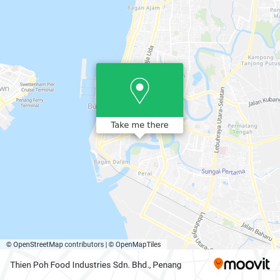 Thien Poh Food Industries Sdn. Bhd. map