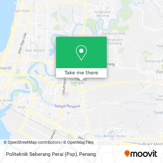 Cara Ke Politeknik Seberang Perai Psp Di Pulau Pinang Menggunakan Bis Atau Ferry