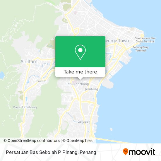 How to get to Persatuan Bas Sekolah P Pinang in Pulau Pinang by 