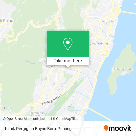 Klinik Pergigian Bayan Baru map