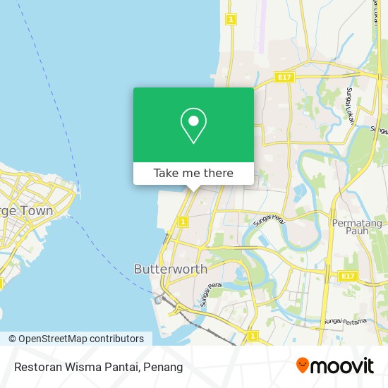 Peta Restoran Wisma Pantai
