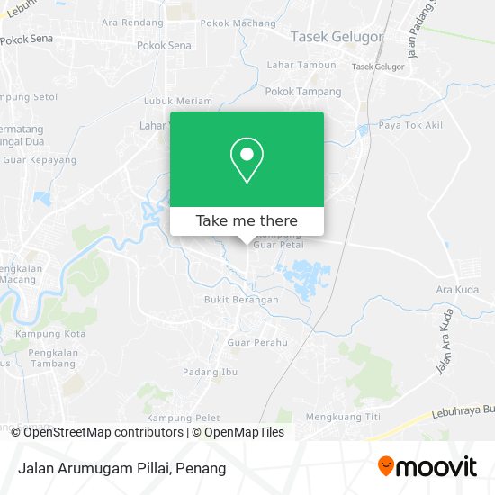 Jalan Arumugam Pillai map