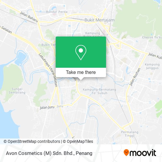 Avon Cosmetics (M) Sdn. Bhd. map