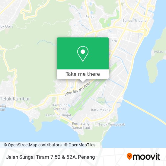 Jalan Sungai Tiram 7 52 & 52A map