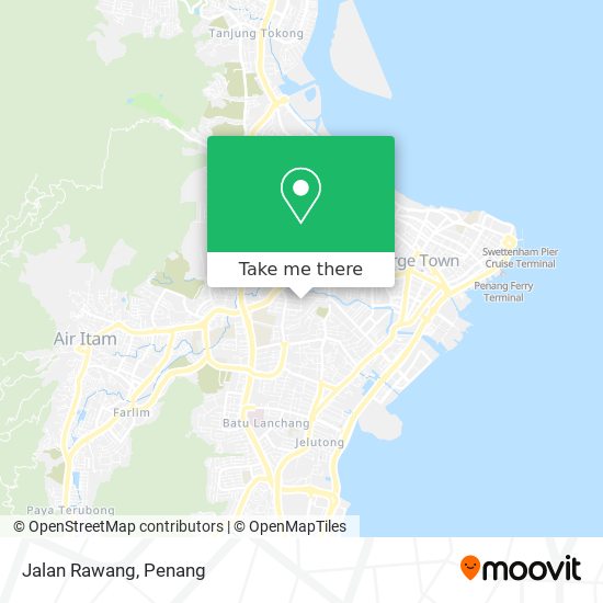 Jalan Rawang map