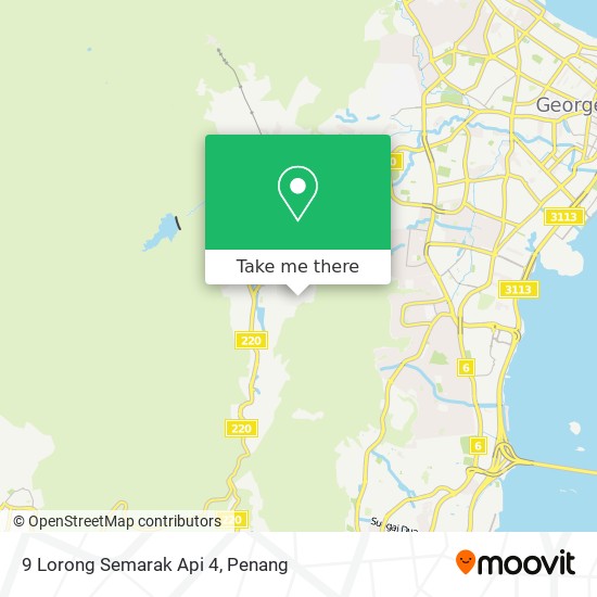 9 Lorong Semarak Api 4 map