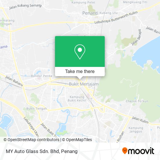 Peta MY Auto Glass Sdn. Bhd