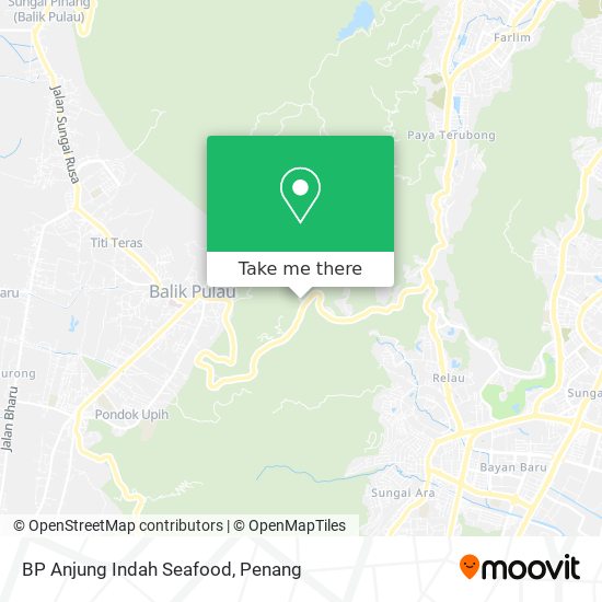 BP Anjung Indah Seafood map