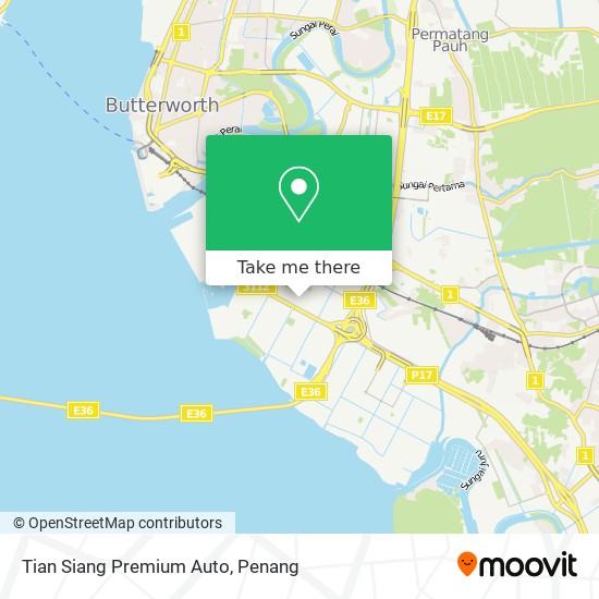 Peta Tian Siang Premium Auto