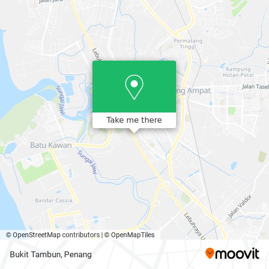 Bukit Tambun map